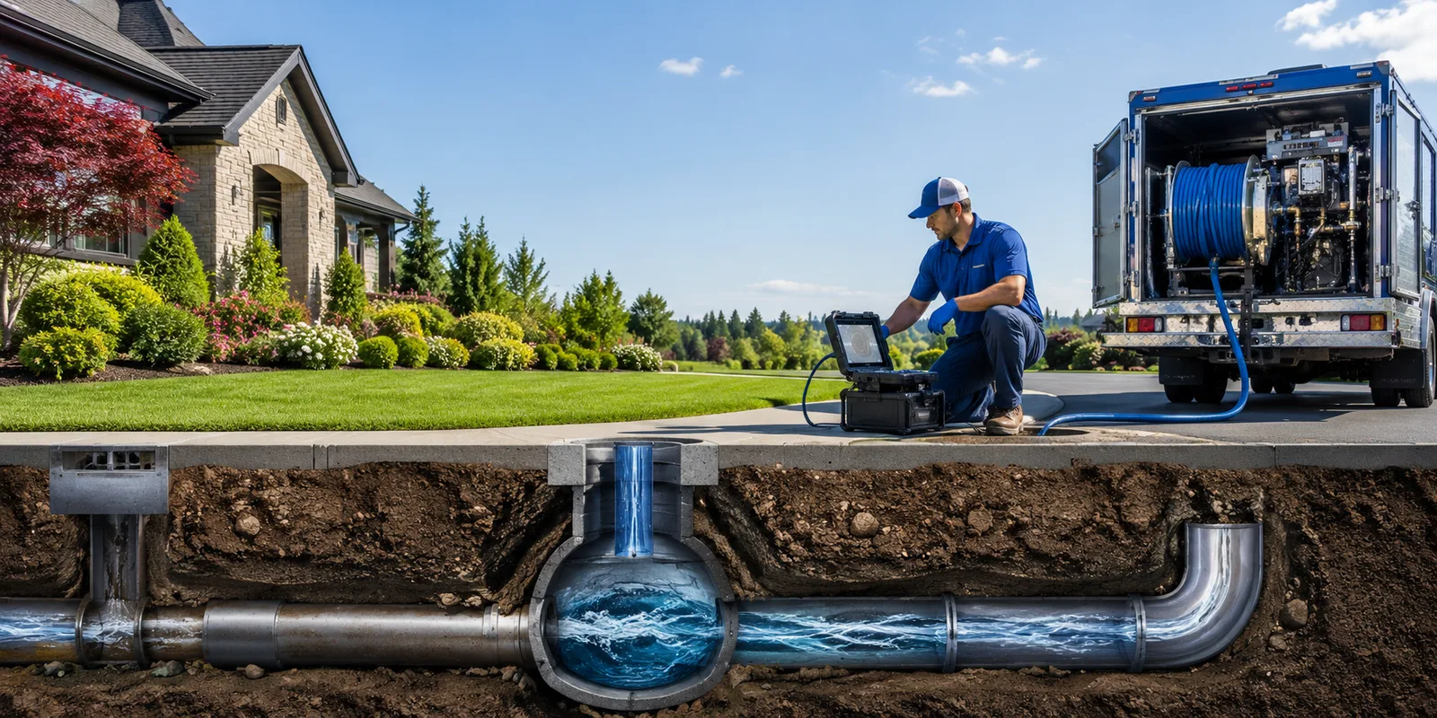 Drainage restoration information for Man, WV